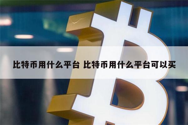 比特币用什么平台 比特币用什么平台可以买 第1张